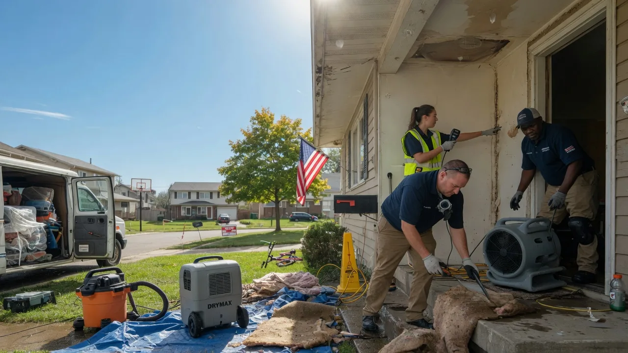 Water Damage Restoration in Charlotte, IA near me